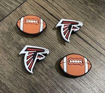 Crocs Atlanta Falcons Football Team Charm For Shoe Charms Bracelet - 4  Pieces - $9 - From Nikolai