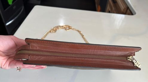 Louis Vuitton Monogram Homme Crossbody/Clutch Tan - $415