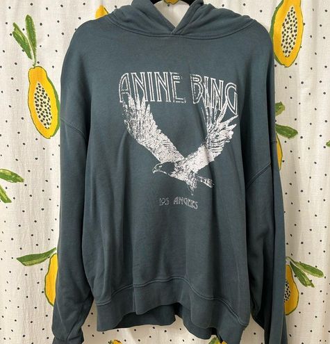 ANINE BING Eagle Ash Hoodie