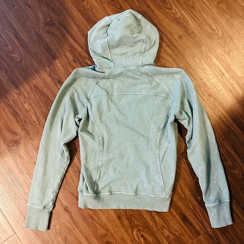 Lululemon Scuba Pullover Hoodie Sweatshirt Washed Tidewater Teal Green Size  4 - $41 (65% Off Retail) - From Kristin