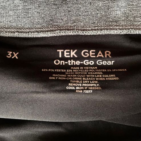 Tek Gear Skort, On The Go Gear, Athleisure, Activewear, Gray Size 3X - $22  New With Tags - From Resale