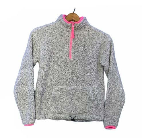 no boundaries sherpa pullover