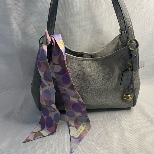 Coach NWT Lilac/Purple Purse Scarf w/Jewelry Design & Monogram Reversible -  $90 New With Tags - From Olivia