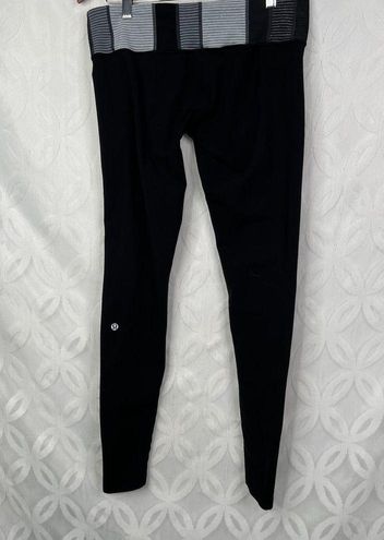 Lululemon Wunder Under Pant, Black / Quilting Winter