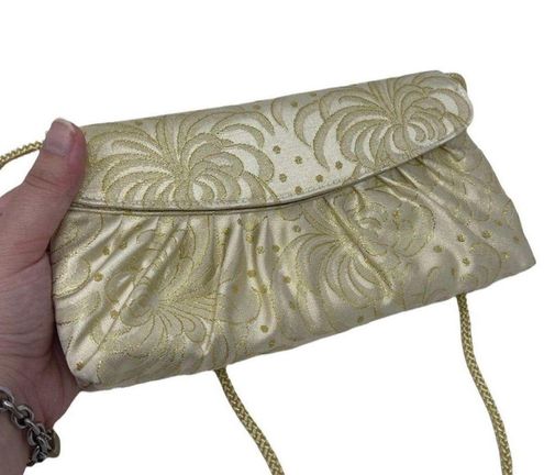 La Regale, Bags, Vintage La Regale Gold Evening Purse Clutch