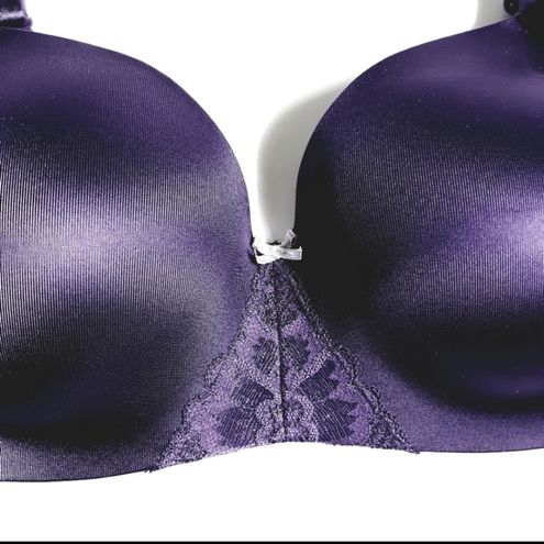 Cacique Wire Free Bra Womens Size 32C Purple - $20 New With Tags - From  Teresa