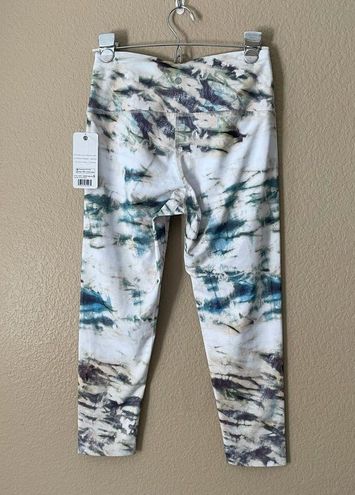 APANA tiedye Print High Waist Women's Capri Yoga Pants Leggings