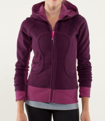 Lululemon VINTAGE Scuba Stretch Hoodie Jacket Pink Size 8 - $72 - From  Denise