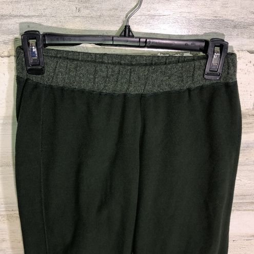 Patagonia synchilla green sweatpants lounge pants stretchy pants