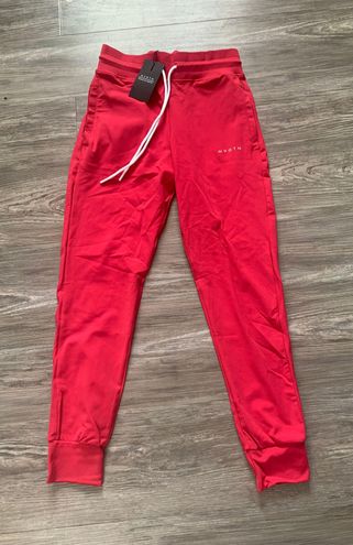 NVGTN Ruby Red Jogger Sweatpants  Red joggers, Jogger sweatpants, Joggers
