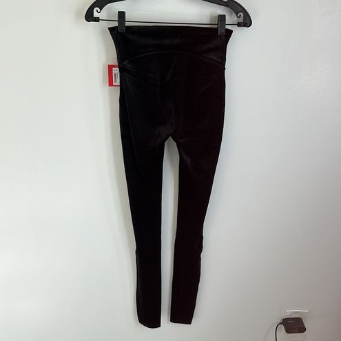 Spanx Black Velvet Leggings - $45 New With Tags - From Bambi