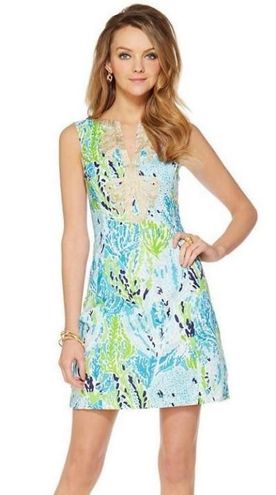 Lilly Pulitzer Janice Shift Dress In Let s Cha Cha Print Size 2