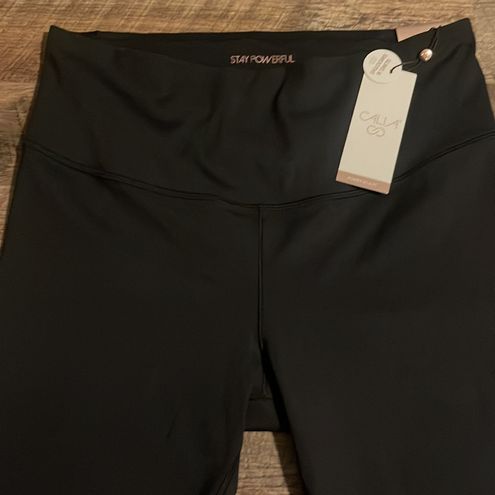 NWT Calia Crop Black Leggings - Large - $41 New With Tags