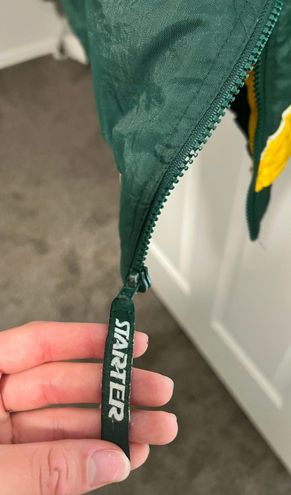 Starter Vintage Pro Line Authentic Green Bay Packers Pullover Jacket peacock .com.bd