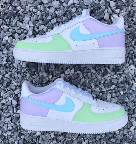 Nike Air Force 1s Color Block Multiple Size 6 - $205 (18% Off Retail