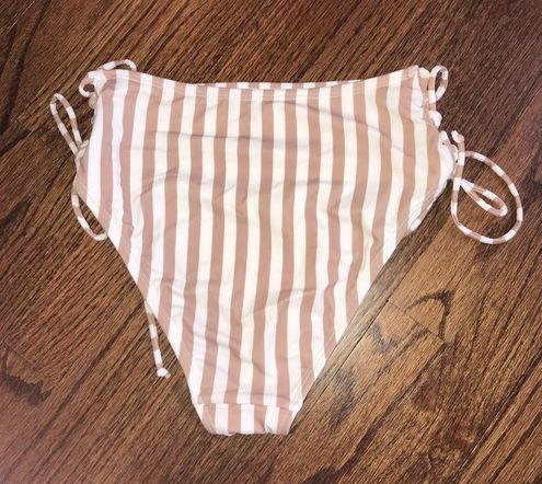 LA Hearts by PacSun Brown July High Waisted Bikini Bottom