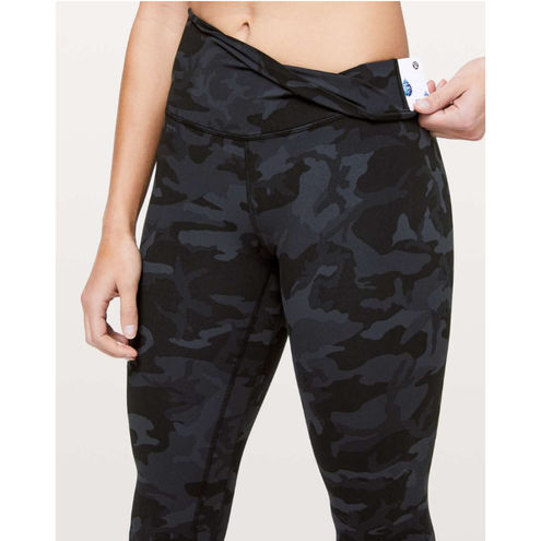 Lululemon Align Pant II *25 Incognito Camo Multi Grey Leggings