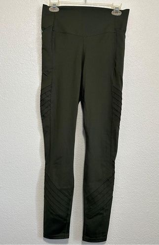 All In Motion High-Waisted Moto 7/8-Length Street Leggings Textured Design  Army Green medium - $23 - From ANT Tribe