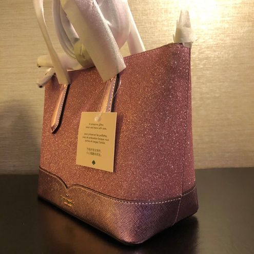 Kate Spade Glitter Bag Pink - $200 - From Frankieandlu