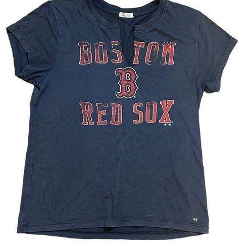 47 Brand Banner 47 Boston Red Sox Distressed T-Shirt Size