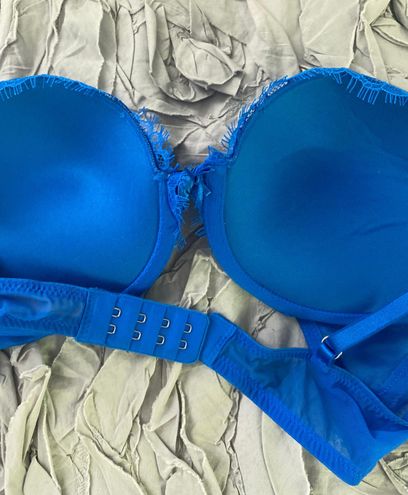 Victoria's Secret Victoria Secret Blue Lace Bra Size 36 B - $40 (20