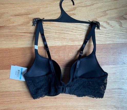 Calvin Klein Black Bra with Lace Back Bra in Size 34C - $27 New