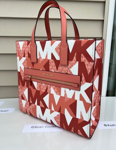 Michael Kors Kenly Large Logo Tote Bag - clothing & accessories