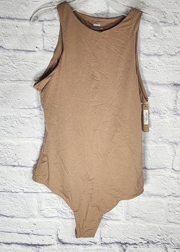 SKIMS Fits Everybody High Neck Bodysuit Sienna NWT Size M