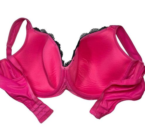 Cacique Bright Pink Underwire Bra Size 42D - $19 - From Rebecca