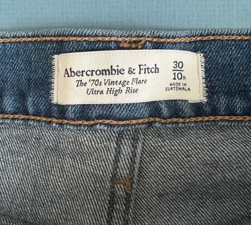 Abercrombie & Fitch NWT The 70's Vintage Flare Ultra High Rise