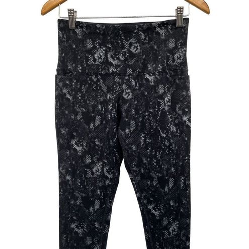 Tuff Athletics Ankle Length High Waisted Rocky Print Side Pocket Leggings -  $15 - From Reclaimed