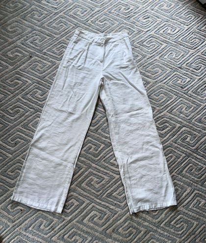 Large pants Brandy Melville White size Taille Unique International