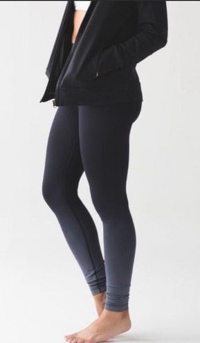 Lululemon Wunder Under Gradient Leggings Black