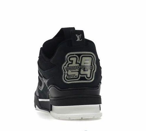 Louis Vuitton LV Skate Sneaker Black Black White｜TikTok Search