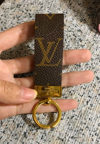 Louis Vuitton Recycled Monogram Key Ring/ Key Fob Brown - $75