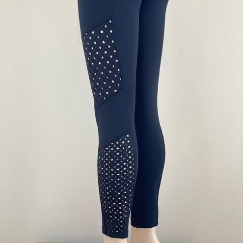 Carbon 38 Eyelet Side Panel Legging in Black Size M - $86 - From Lizanne