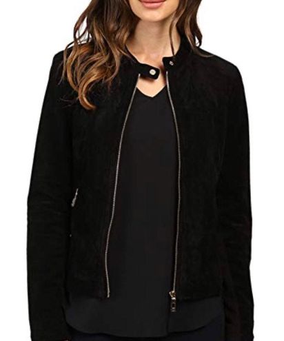 Ivanka trump top suede jacket