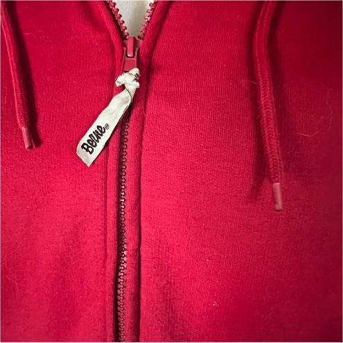 Bubbabearshop BubbaHoodie - Comfortable Sherpa Giant Pullover Red