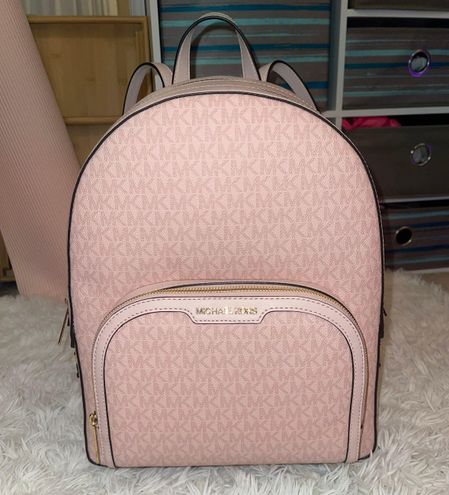 pink michael kors backpack