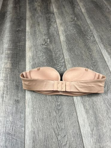 Victoria's Secret 32AA VS Tan Strapless Bombshell Bra Size 32 AA - $30 -  From Jen