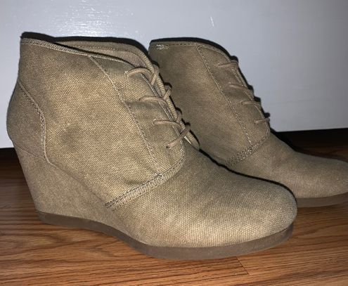 brown ankle boots payless