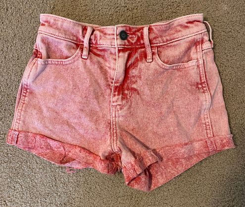 Hollister Red Jean Shorts Size 00 - $25 (44% Off Retail) - From Nina