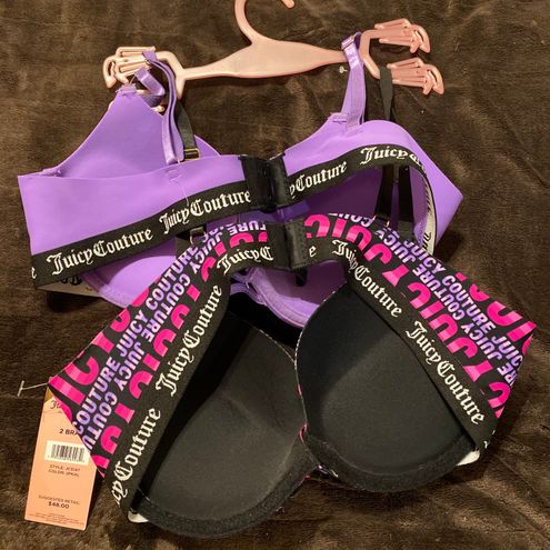 Juicy Couture New 34C 2 Piece Bra Set MSRP$48.00 Multiple Size