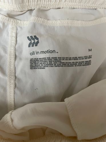 All In Motion Shorts White Size M - $15 (40% Off Retail) - From Betty