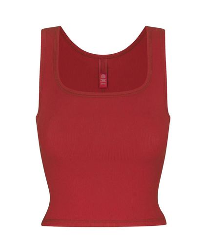 SKIMS Cotton Rib Tank Red Size XS - $23 - From Izzy