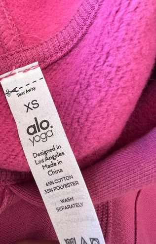 Alo Yoga Accolade Hoodie In Raspberry Sorbet Pink Size XS - $126 - From  Lizanne