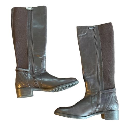 Aquatalia Oralie Brown Riding Boot Size 8 89 From MN