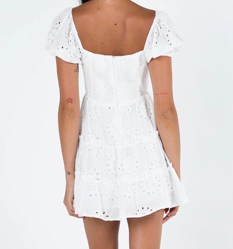 Lavine Mini Dress White