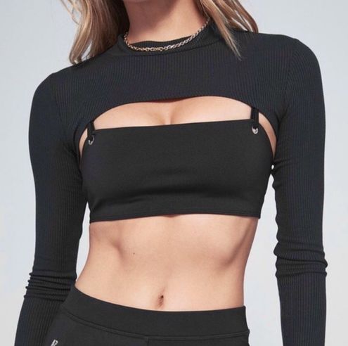 Alo Yoga Thrill Seeker Shrug Black XS - $99 - From Julie