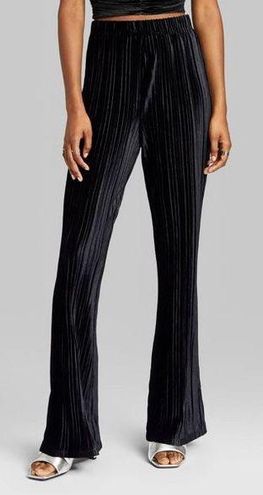 Wild Fable Velvet Flare Pants Black Size XL - $15 (25% Off Retail) New With  Tags - From Mckenzie